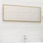 vidaXL Καθρέφτης Μπάνιου Sonoma Δρυς 100 x 1,5 x 37 εκ. Μοριοσανίδα