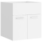 vidaXL Ντουλάπι Νιπτήρα Λευκό 41 x 38,5 x 46 εκ. από Μοριοσανίδα
