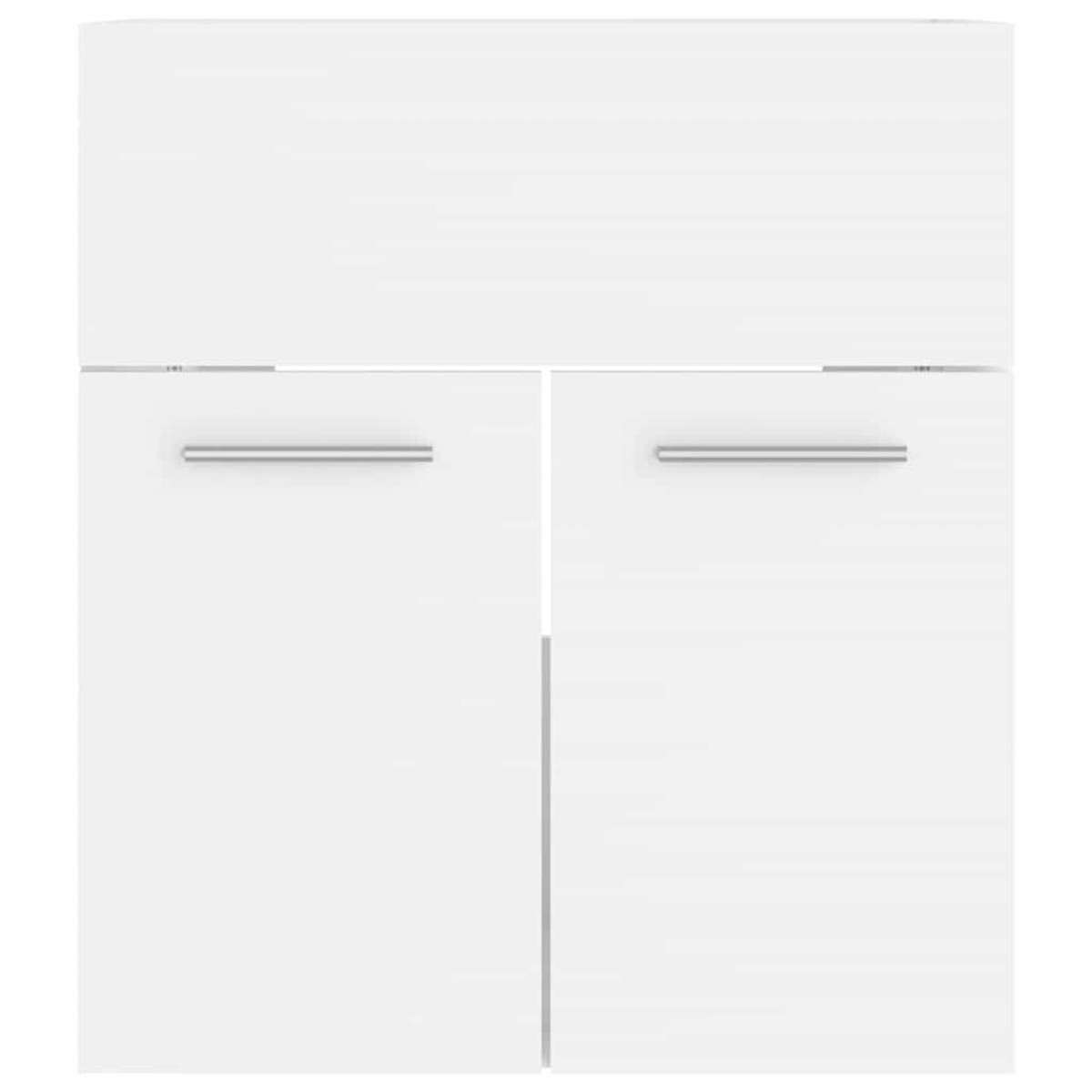 vidaXL Ντουλάπι Νιπτήρα Λευκό 41 x 38,5 x 46 εκ. από Μοριοσανίδα