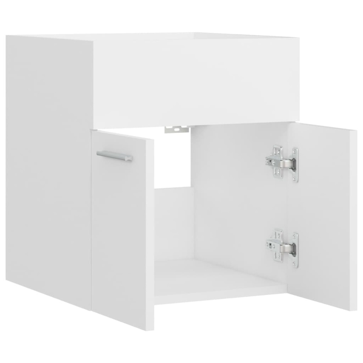 vidaXL Ντουλάπι Νιπτήρα Λευκό 41 x 38,5 x 46 εκ. από Μοριοσανίδα