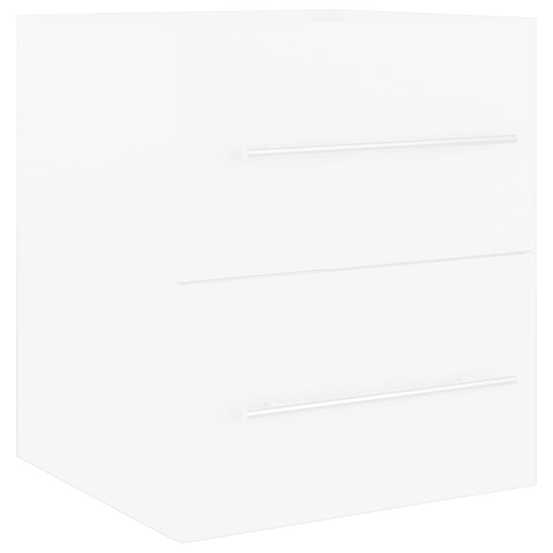 vidaXL Ντουλάπι Νιπτήρα Λευκό 41 x 38,5 x 48 εκ. από Επεξ. Ξύλο