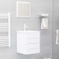 vidaXL Ντουλάπι Νιπτήρα Λευκό 41 x 38,5 x 48 εκ. από Μοριοσανίδα