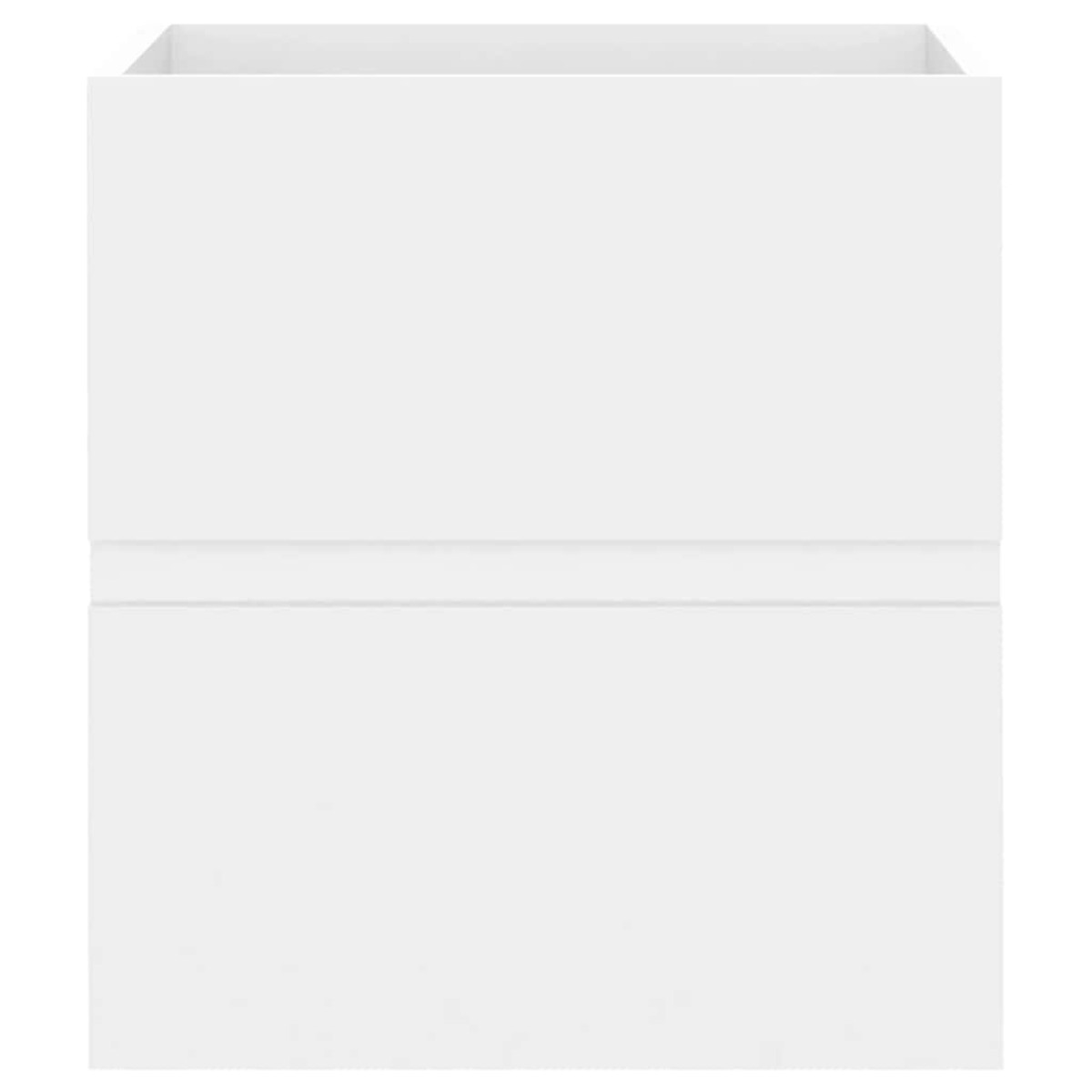 vidaXL Ντουλάπι Νιπτήρα Λευκό 41 x 38,5 x 45 εκ. Επεξεργασμένο Ξύλο