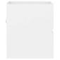 vidaXL Ντουλάπι Νιπτήρα Λευκό 41 x 38,5 x 45 εκ. Επεξεργασμένο Ξύλο