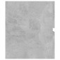 vidaXL Ντουλάπι Νιπτήρα Γκρι Σκυροδέματος 90x38,5x45 εκ. Μοριοσανίδα