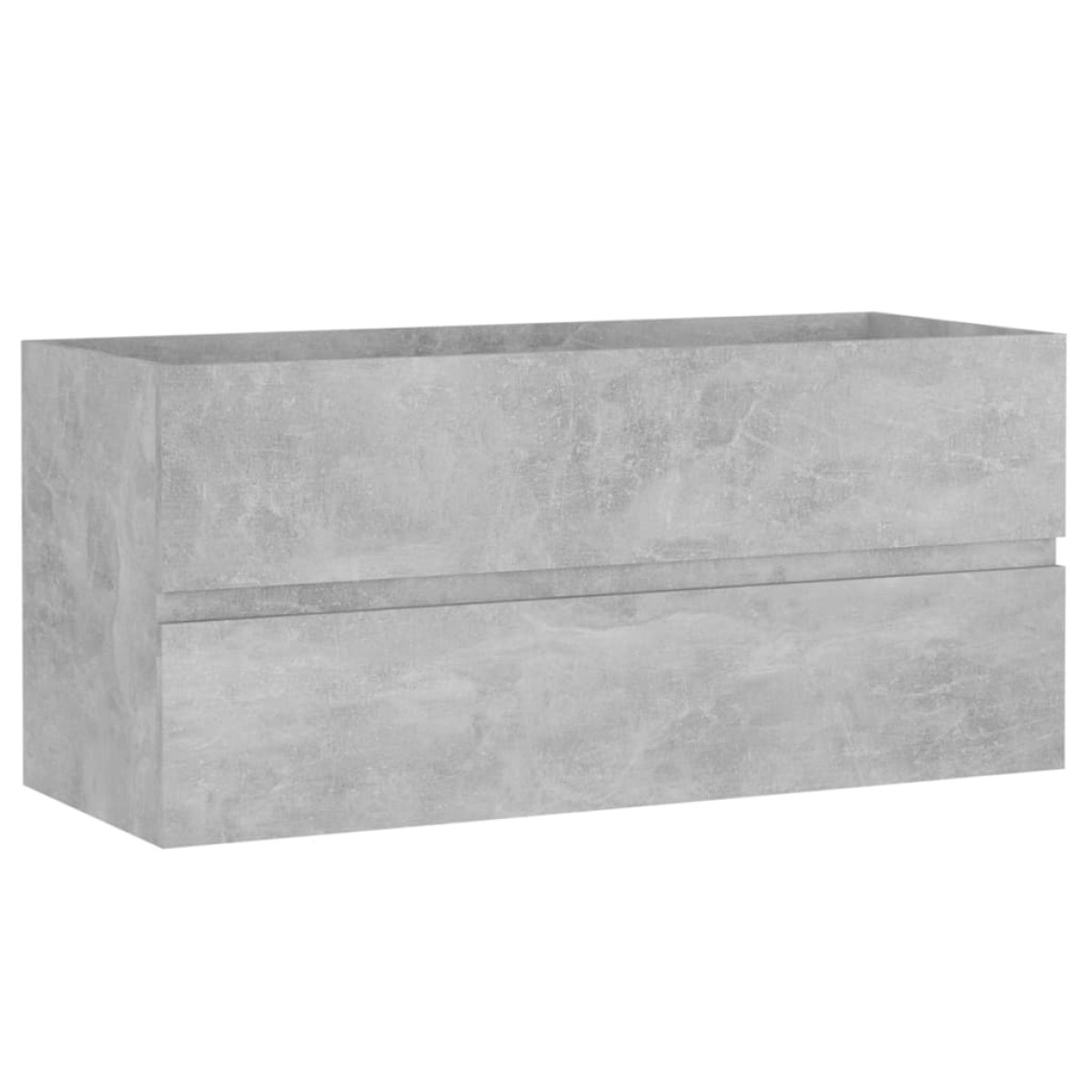 vidaXL Ντουλάπι Νιπτήρα Γκρι Σκυροδέματος 100x38,5x45 εκ. Μοριοσανίδα