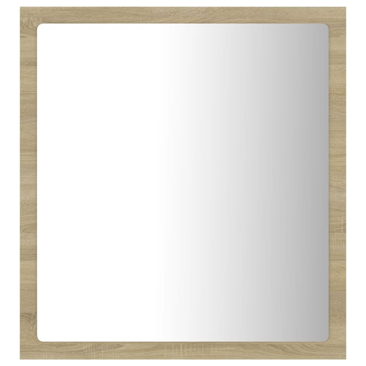 vidaXL Καθρέφτης Μπάνιου με LED Sonoma Δρυς 40x8,5x37 εκ. Ακρυλικός