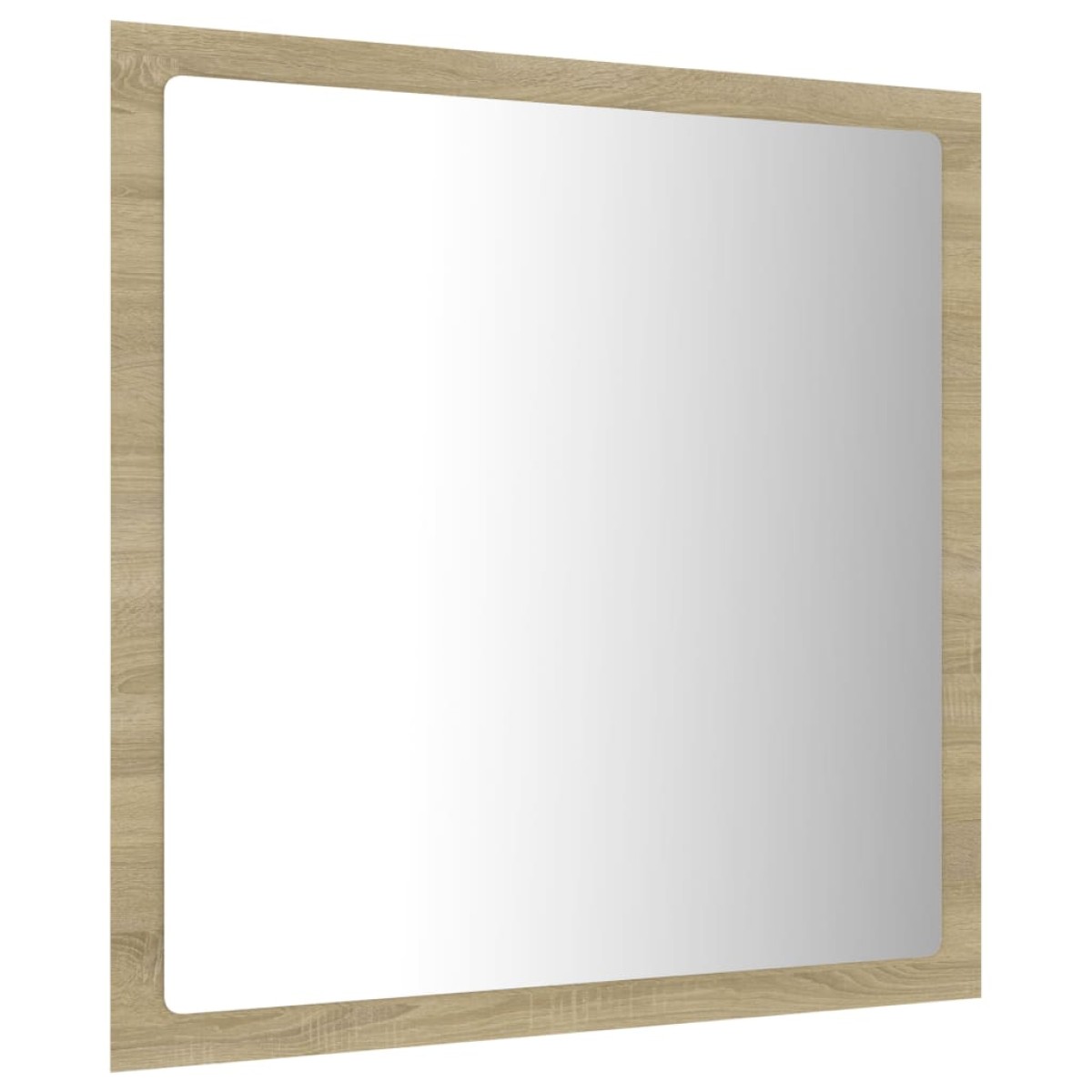 vidaXL Καθρέφτης Μπάνιου με LED Sonoma Δρυς 40x8,5x37 εκ. Ακρυλικός