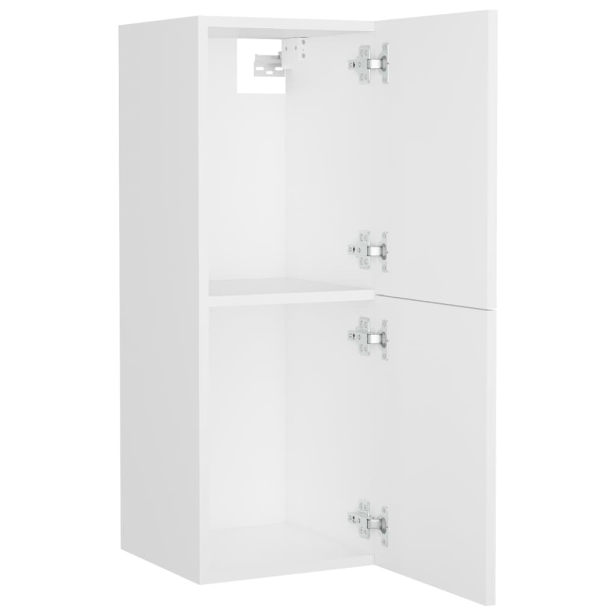 vidaXL Ντουλάπι Μπάνιου Λευκό 30 x 30 x 80 εκ. από Μοριοσανίδα