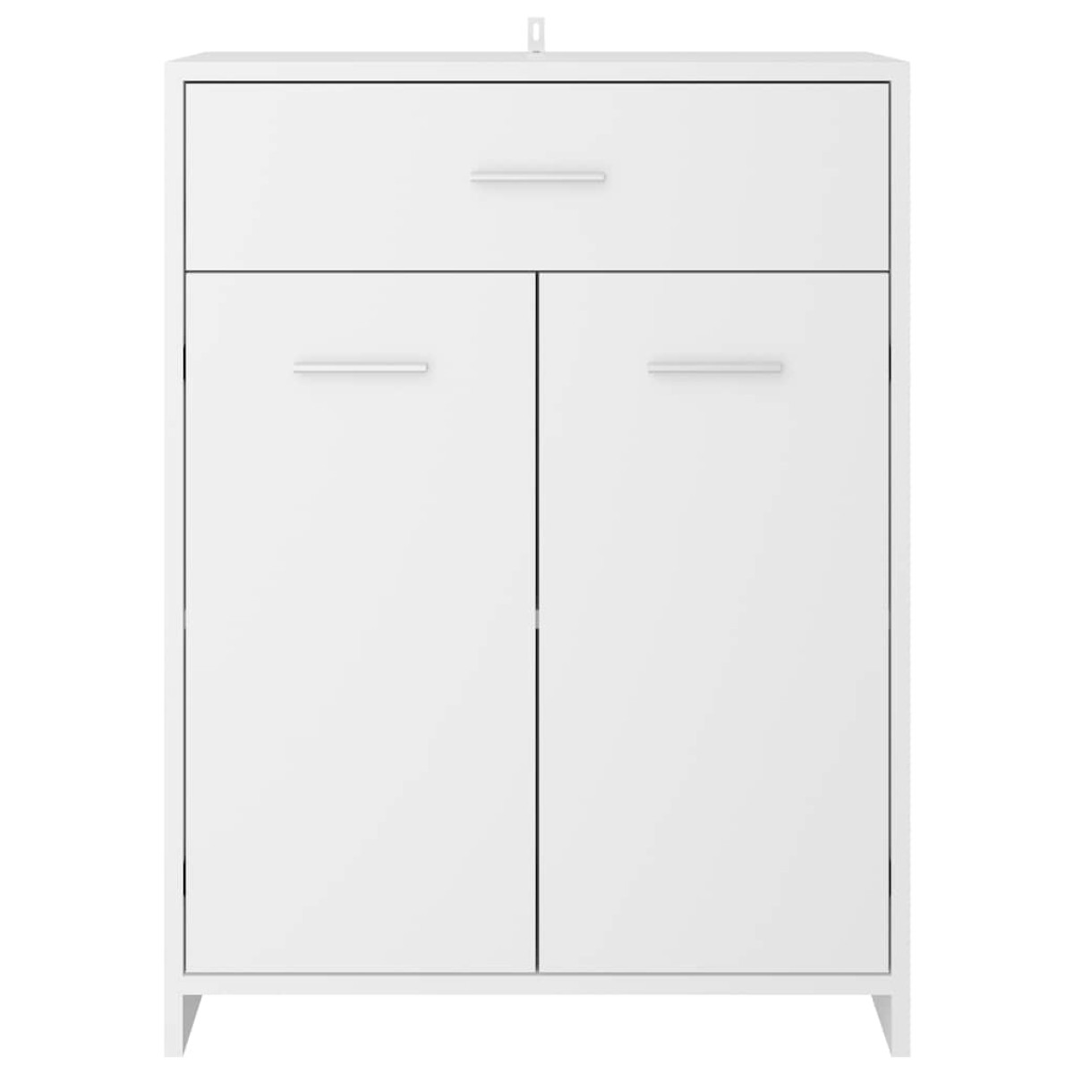 vidaXL Ντουλάπι Μπάνιου Λευκό 60 x 33 x 80 εκ. από Μοριοσανίδα
