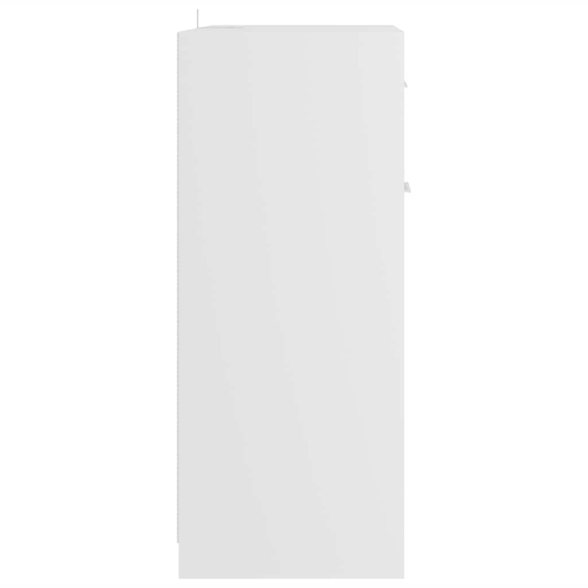 vidaXL Ντουλάπι Μπάνιου Λευκό 60 x 33 x 80 εκ. από Μοριοσανίδα