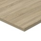 vidaXL Ράφια Βιβλιοθήκης 4 τεμ. Sonoma Δρυς 40x40x1,5 εκ. Μοριοσανίδα