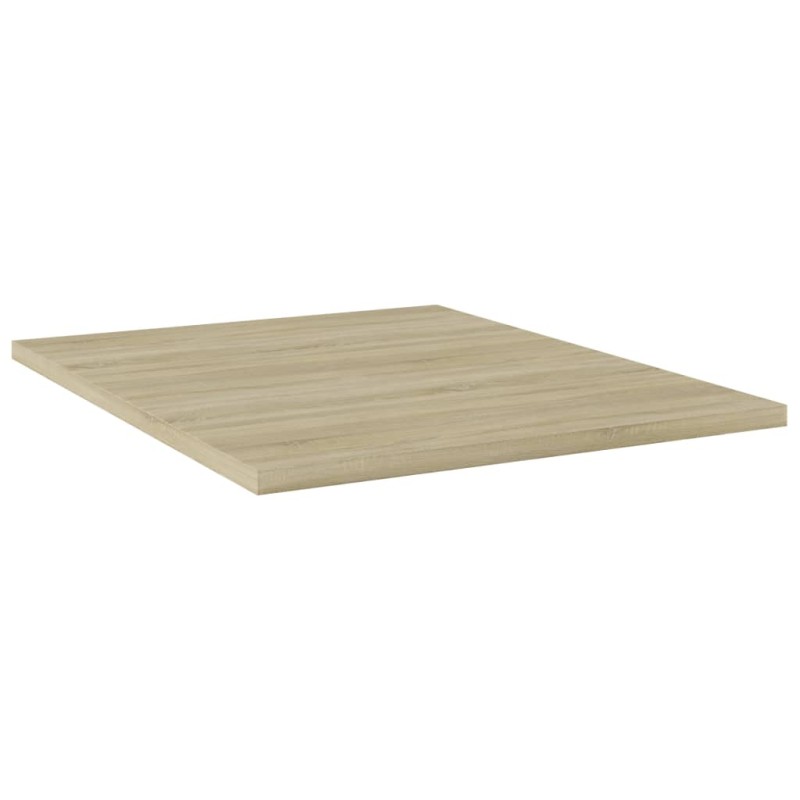 vidaXL Ράφια Βιβλιοθήκης 8 τεμ. Sonoma Δρυς 40x50x1,5 εκ. Μοριοσανίδα