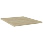 vidaXL Ράφια Βιβλιοθήκης 8 τεμ. Sonoma Δρυς 40x50x1,5 εκ. Μοριοσανίδα