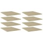 vidaXL Ράφια Βιβλιοθήκης 8 τεμ. Sonoma Δρυς 40x50x1,5 εκ. Μοριοσανίδα