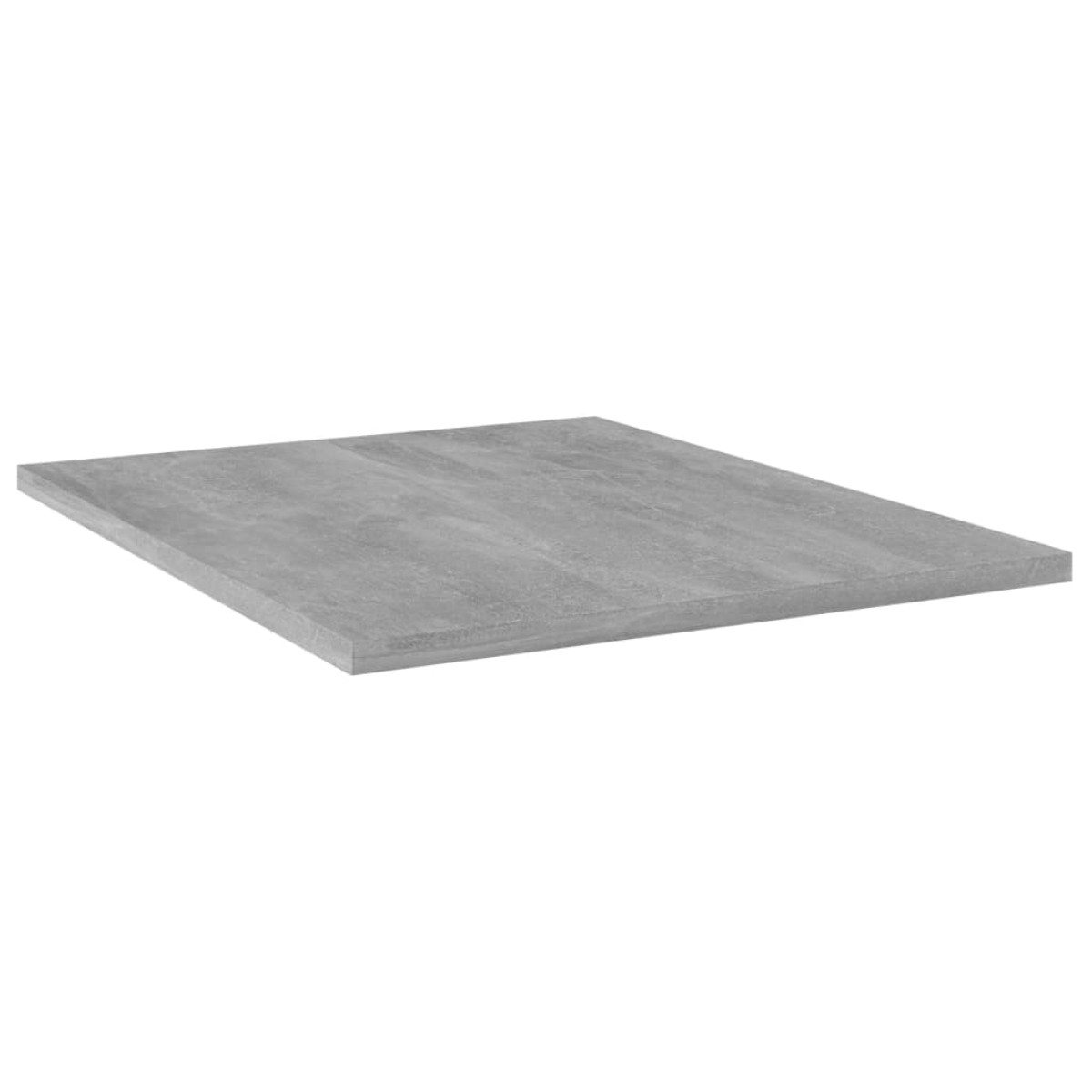 vidaXL Ράφια Βιβλιοθήκης 4 τεμ. Γκρι Σκυροδ. 40x50x1,5 εκ. Μοριοσανίδα