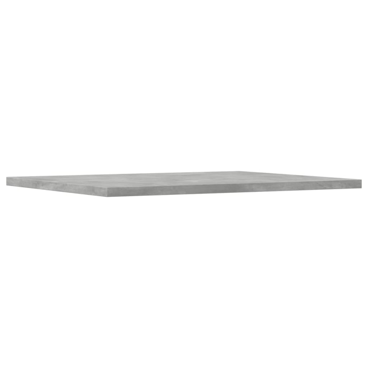 vidaXL Ράφια Βιβλιοθήκης 8 τεμ. Γκρι Σκυροδ. 40x50x1,5 εκ. Μοριοσανίδα