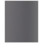 vidaXL Ράφια Βιβλιοθήκης 8 τεμ. Γυαλ. Γκρι 40x50x1,5 εκ. Μοριοσανίδα