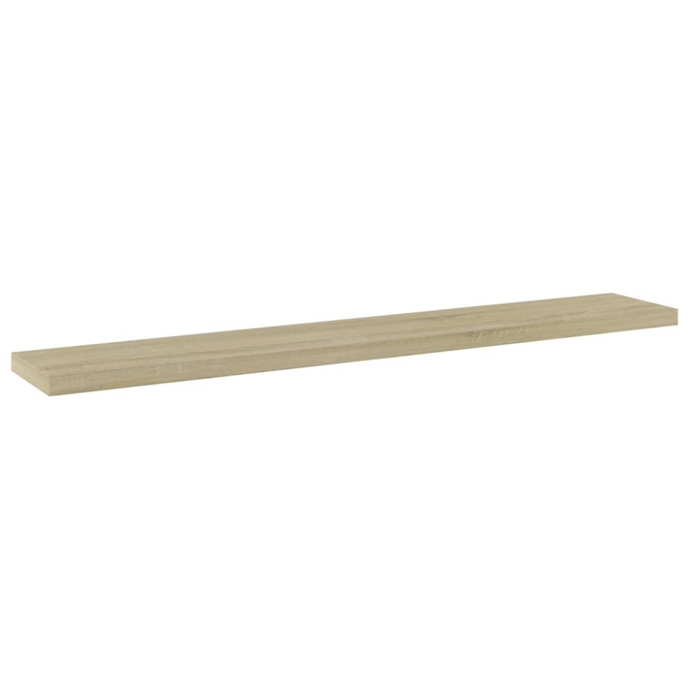 vidaXL Ράφια Βιβλιοθήκης 4 τεμ. Sonoma Δρυς 60x10x1,5 εκ. Μοριοσανίδα