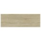 vidaXL Ράφια Βιβλιοθήκης 4 τεμ. Sonoma Δρυς 60x20x1,5 εκ. Μοριοσανίδα
