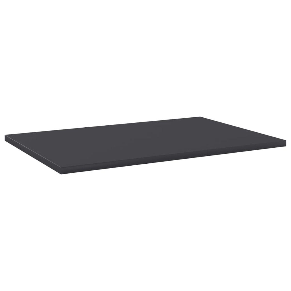vidaXL Ράφια Βιβλιοθήκης 8 τεμ. Γκρι 60x40x1,5 εκ. από Μοριοσανίδα