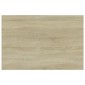vidaXL Ράφια Βιβλιοθήκης 4 τεμ. Sonoma Δρυς 60x40x1,5 εκ. Μοριοσανίδα