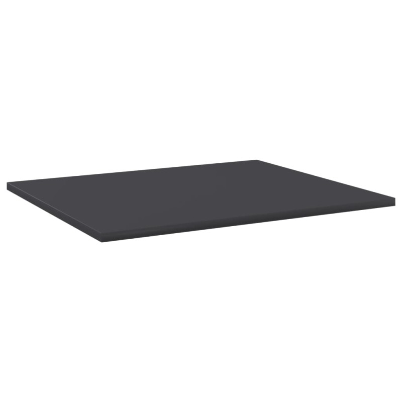 vidaXL Ράφια Βιβλιοθήκης 4 τεμ. Γκρι 60x50x1,5 εκ. από Μοριοσανίδα