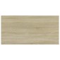 vidaXL Ράφια Βιβλιοθήκης 4 τεμ. Sonoma Δρυς 80x40x1,5 εκ. Μοριοσανίδα