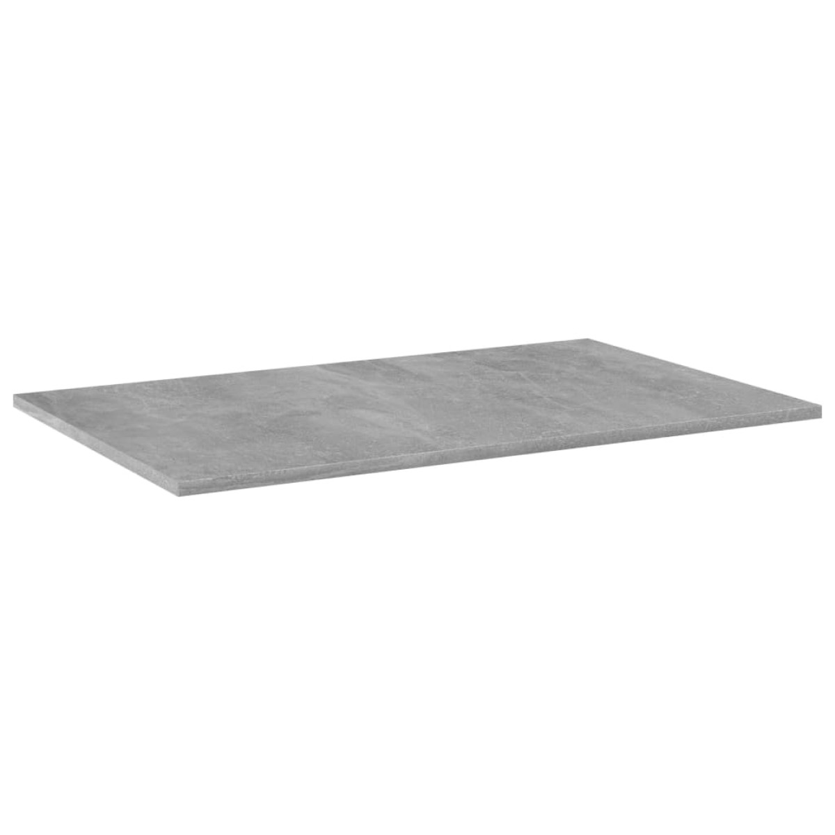 vidaXL Ράφια Βιβλιοθήκης 4 τεμ. Γκρι Σκυροδ. 80x50x1,5 εκ. Μοριοσανίδα
