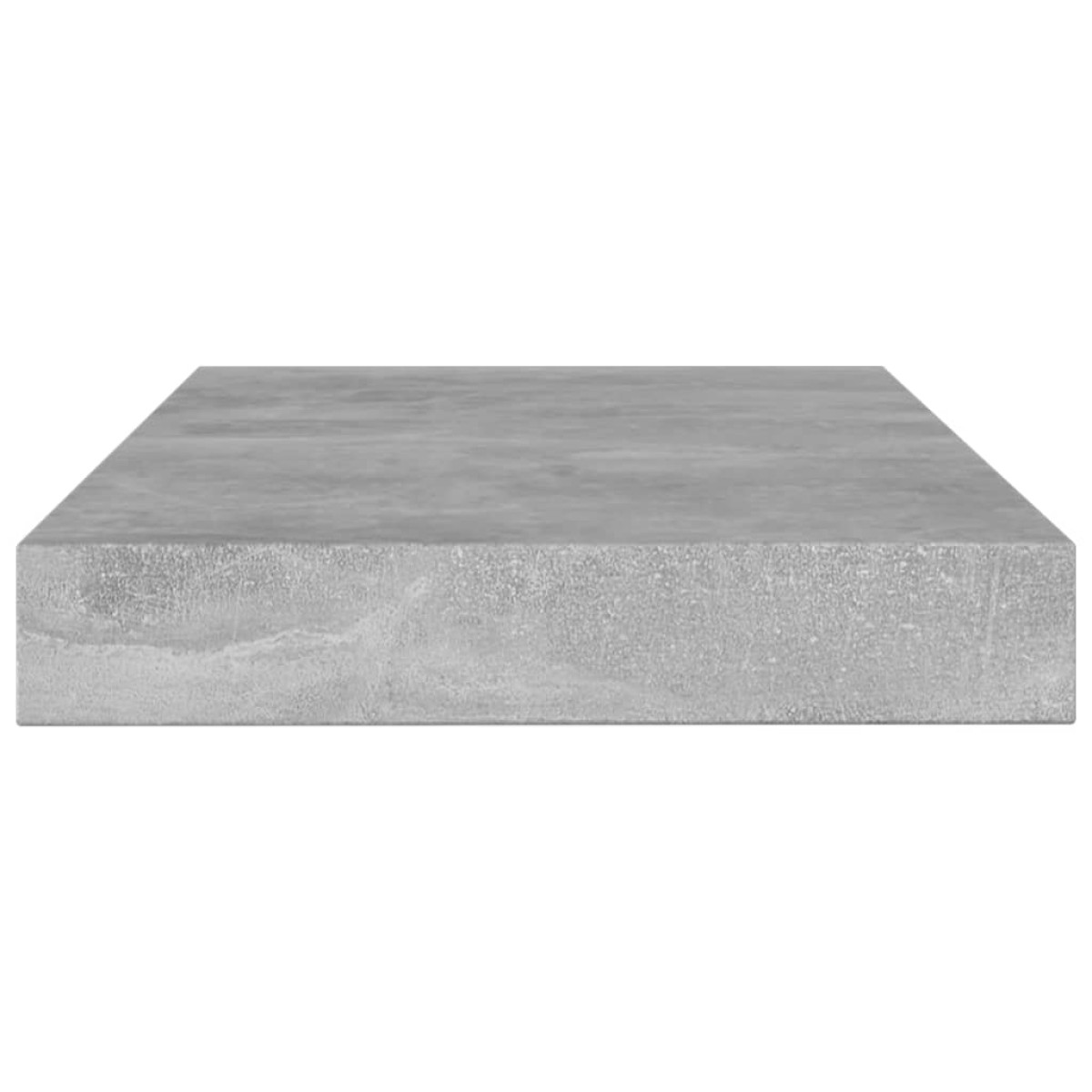 vidaXL Ράφια Βιβλιοθήκης 4 τεμ Γκρι Σκυροδ. 100x10x1,5 εκ. Μοριοσανίδα