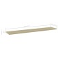 vidaXL Ράφια Βιβλιοθήκης 4 τεμ. Sonoma Δρυς 100x20x1,5 εκ. Μοριοσανίδα