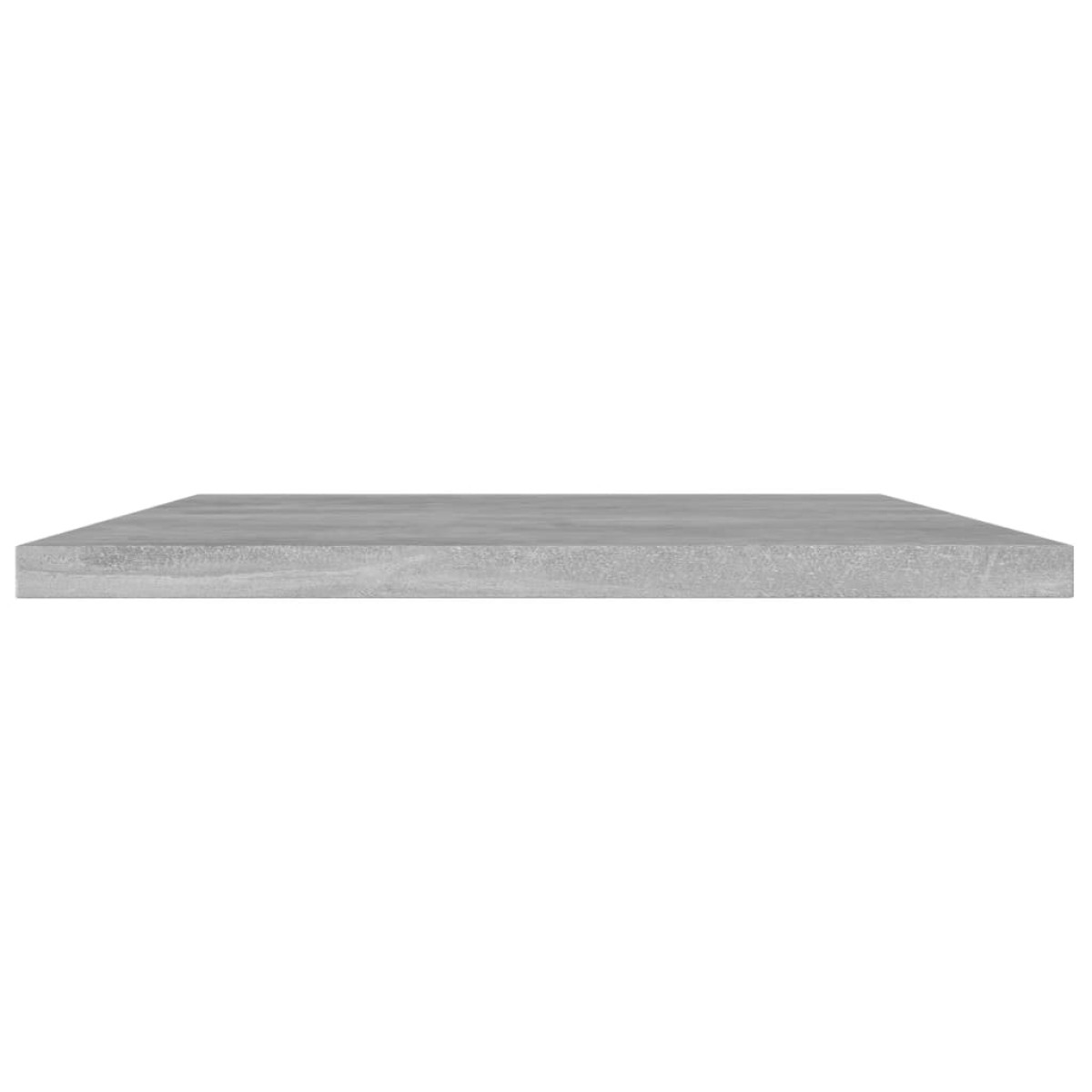 vidaXL Ράφια Βιβλιοθήκης 4 τεμ Γκρι Σκυροδ. 100x20x1,5 εκ. Μοριοσανίδα