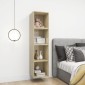vidaXL Ντουλάπι Τοίχου Sonoma Δρυς 37 x 37 x 37 εκ. από Μοριοσανίδα