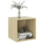 vidaXL Ντουλάπια Τοίχου 4 τεμ. Sonoma Δρυς 37 x 37 x 37εκ. Μοριοσανίδα