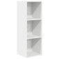 vidaXL Έπιπλο Τηλεόρασης Κρεμαστό Λευκό 37x37x107 εκ. από Μοριοσανίδα
