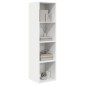vidaXL Έπιπλο Τηλεόρασης Κρεμαστό Λευκό 37x37x142,5 εκ. Μοριοσανίδα