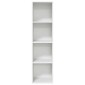 vidaXL Έπιπλο Τηλεόρασης Κρεμαστό Λευκό 37x37x142,5 εκ. Μοριοσανίδα