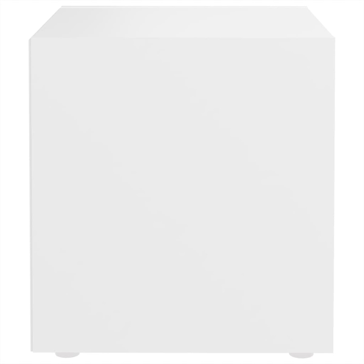vidaXL Έπιπλα Τηλεόρασης 2 τεμ. Λευκά 37 x 35 x 37 εκ. από Μοριοσανίδα
