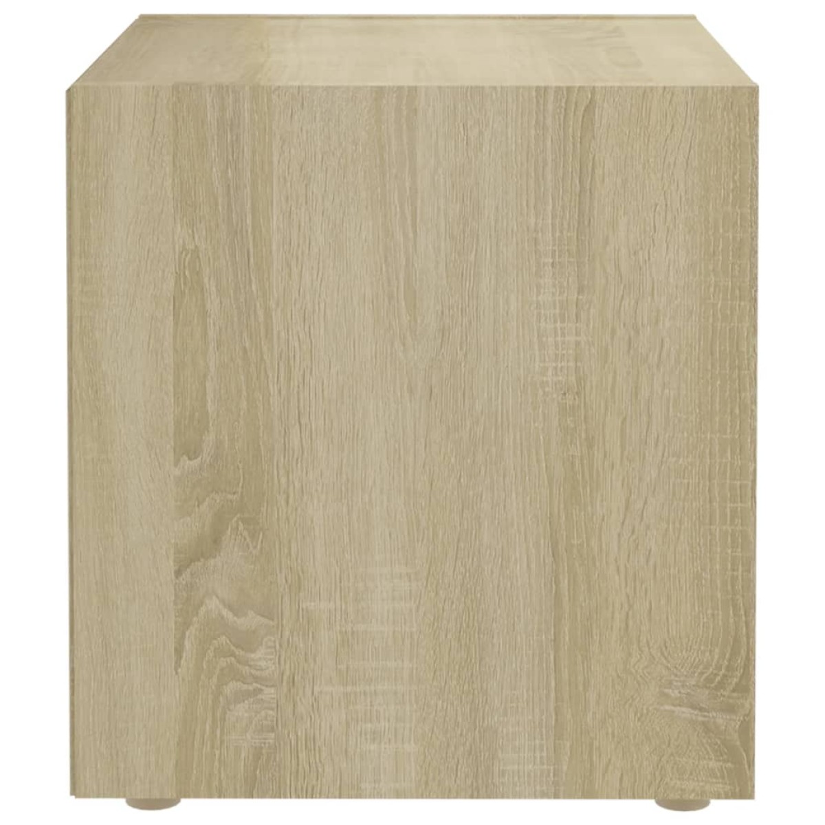 vidaXL Έπιπλο Τηλεόρασης Sonoma Δρυς 37 x 35 x 37 εκ. από Μοριοσανίδα