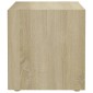 vidaXL Έπιπλα Τηλεόρασης 2 τεμ. Sonoma Δρυς 37x35x37 εκ. Μοριοσανίδα