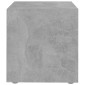 vidaXL Έπιπλα Τηλεόρασης 2 τεμ. Γκρι Σκυροδ. 37x35x37 εκ. Μοριοσανίδα