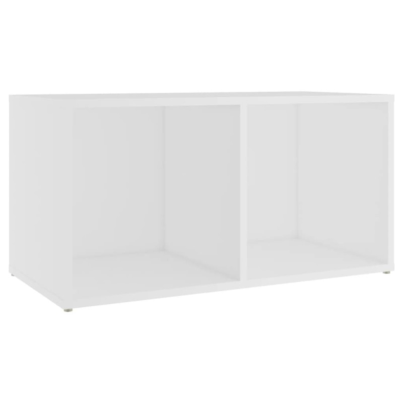 vidaXL Έπιπλο Τηλεόρασης Λευκό 72 x 35 x 36,5 εκ. από Επεξ. Ξύλο