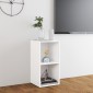 vidaXL Έπιπλο Τηλεόρασης Λευκό 72 x 35 x 36,5 εκ. από Μοριοσανίδα