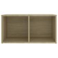 vidaXL Έπιπλο Τηλεόρασης Sonoma Δρυς 72x35x36,5 εκ. από Μοριοσανίδα