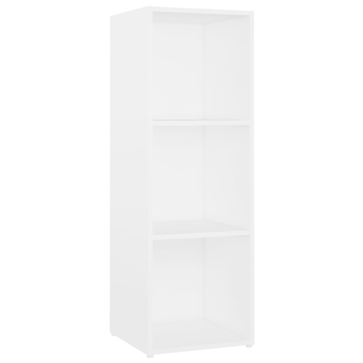 vidaXL Έπιπλο Τηλεόρασης Λευκό 107 x 35 x 37 εκ. Μοριοσανίδα