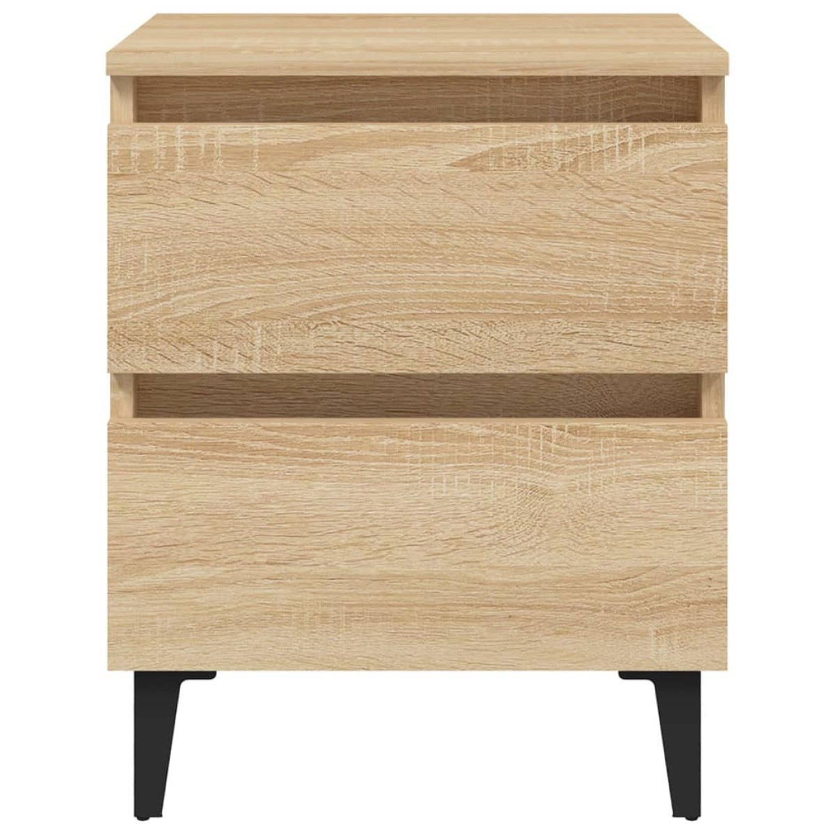 vidaXL Κομοδίνο Sonoma Δρυς 40 x 35 x 50 εκ. από Μοριοσανίδα