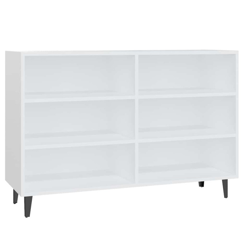 vidaXL Ραφιέρα Λευκή 103,5x35x70 εκ. από Επεξεργασμένο Ξύλο