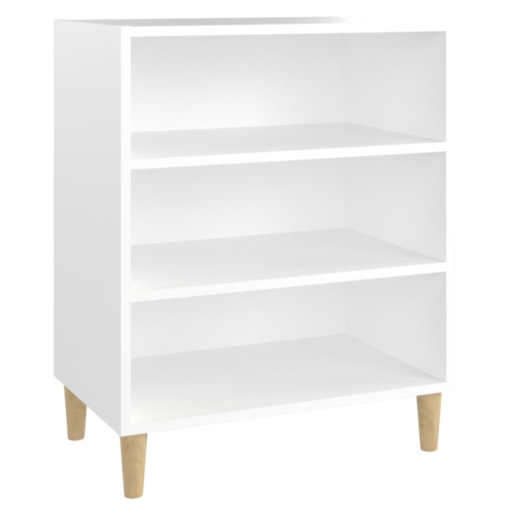 vidaXL Ραφιέρα Λευκή 57 x 35 x 70 εκ. από Μοριοσανίδα