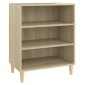 vidaXL Ραφιέρα Sonoma Δρυς 57 x 35 x 70 εκ. από Μοριοσανίδα