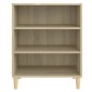 vidaXL Ραφιέρα Sonoma Δρυς 57 x 35 x 70 εκ. από Μοριοσανίδα
